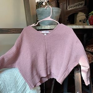 Chloe and Cyrus pink sweater, size Medium